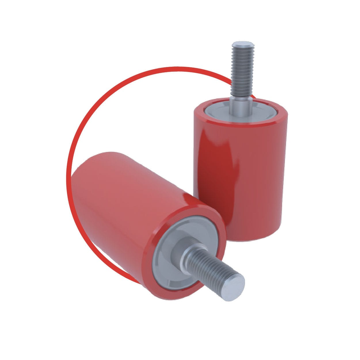 Belt Guide Rollers And Tracking Devices Conveyor Rollers AMH ...